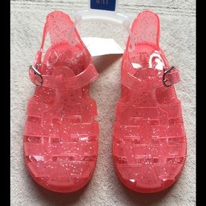 Gap Kids Scented Jelly Flat Sandals, Size 10, Pink